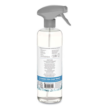 Seventh Generation® Natural Glass And Surface Cleaner, Free And Clear-unscented, 23 Oz Trigger Spray Bottle, 8-carton freeshipping - TVN Wholesale